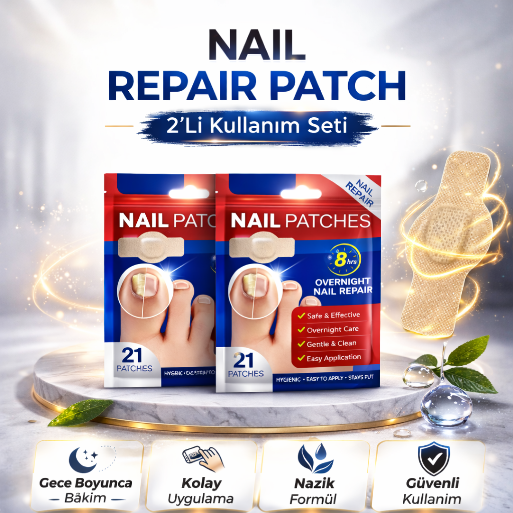 NAIL PATCHES - 2'Lİ AVANTAJ PAKET