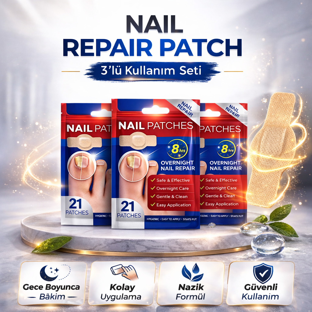 NAIL PATCHES - 3'LÜ AVANTAJ PAKET